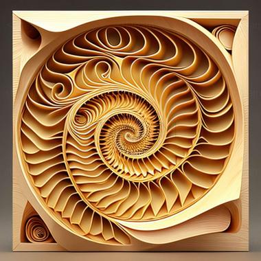 3D model golden ratio (STL)